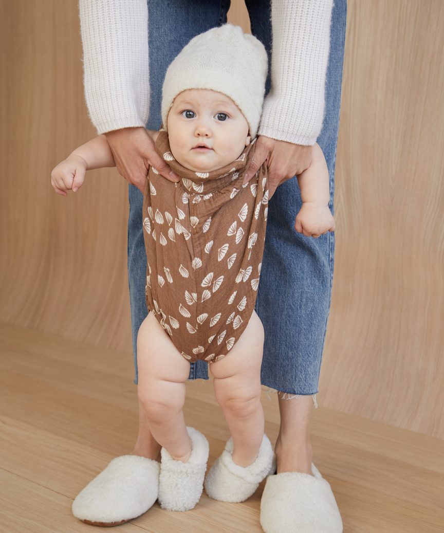 Shearling Baby Booties