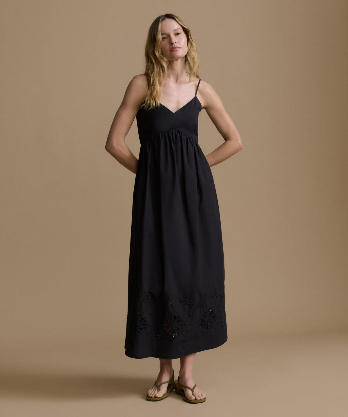 Broderie Peninsula Dress