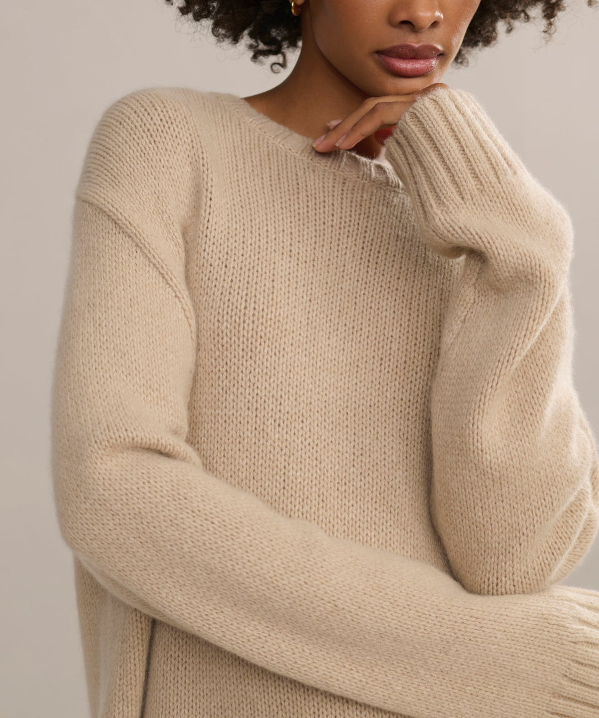 Cashmere Amelia Crewneck