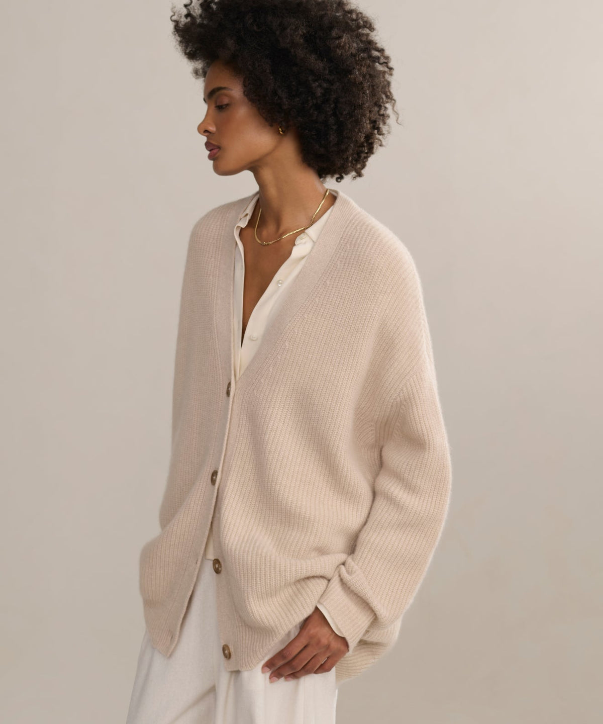 Cashmere Cocoon Cardigan