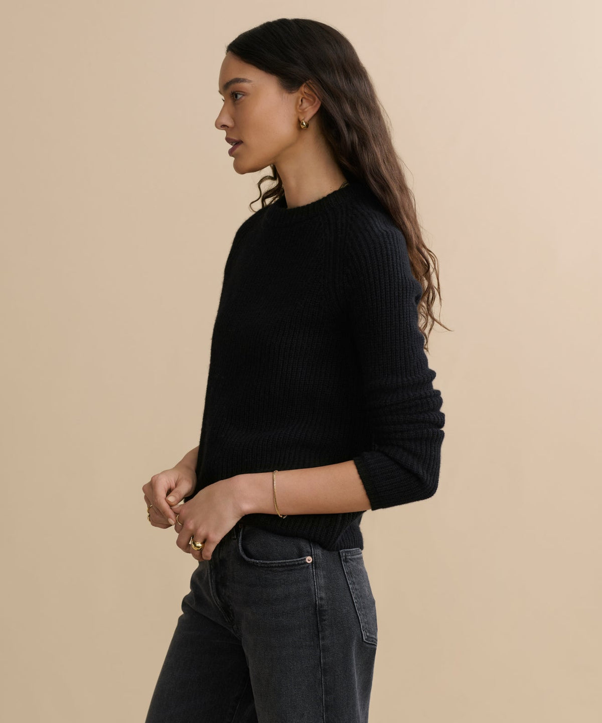 Cashmere Fisherman Sweater