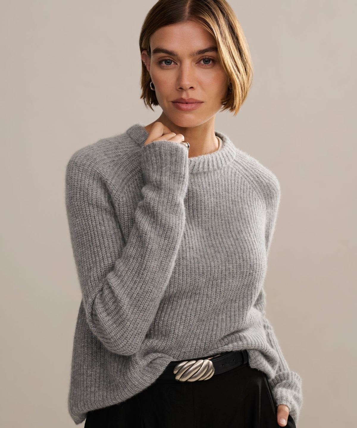 Cashmere Fisherman Sweater