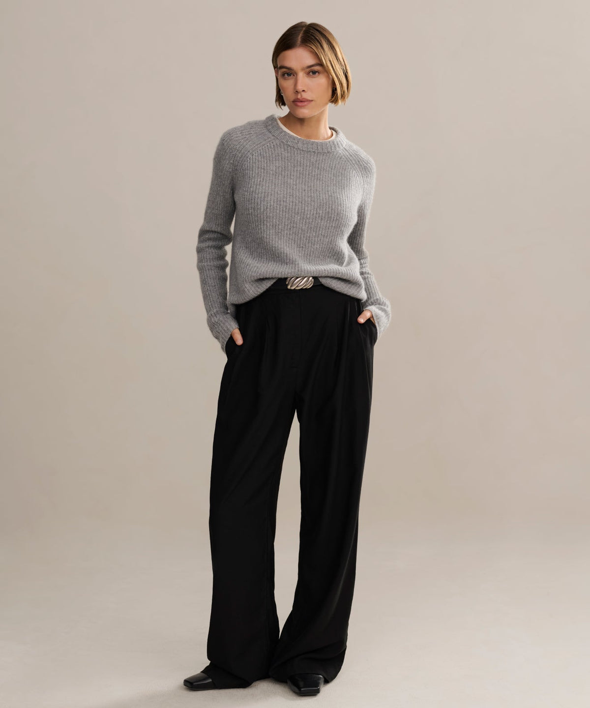Cashmere Fisherman Sweater
