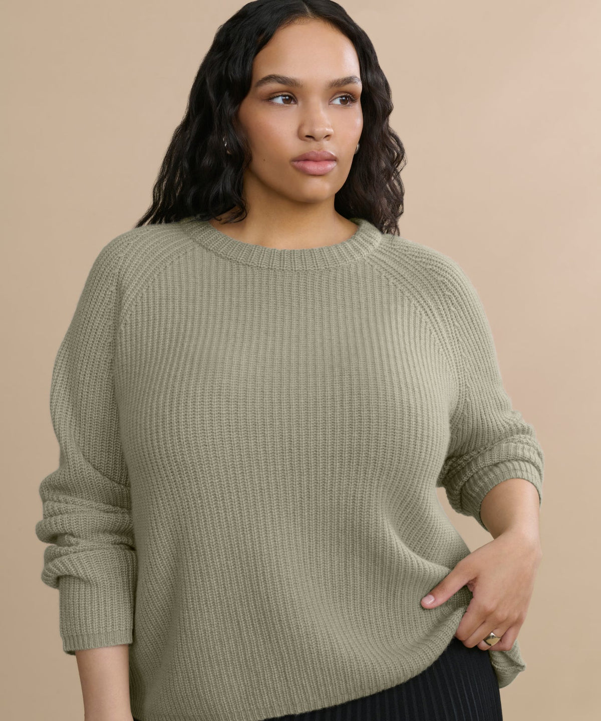 Cashmere Fisherman Sweater