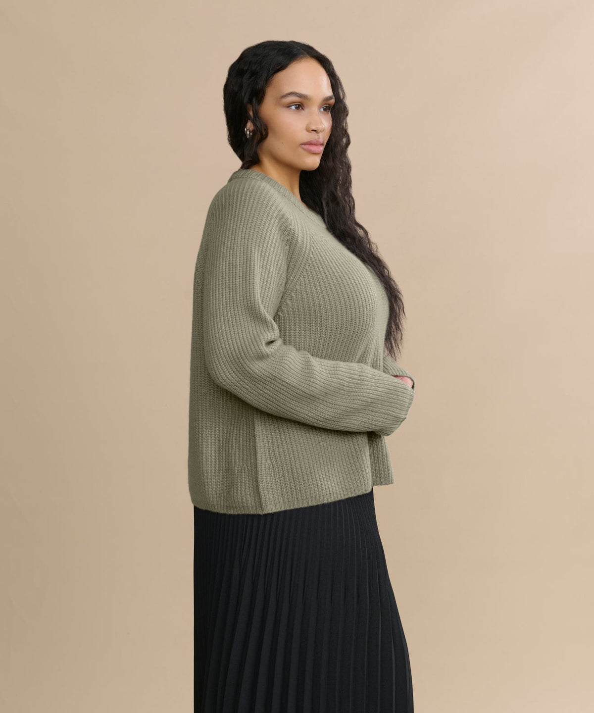 Cashmere Fisherman Sweater