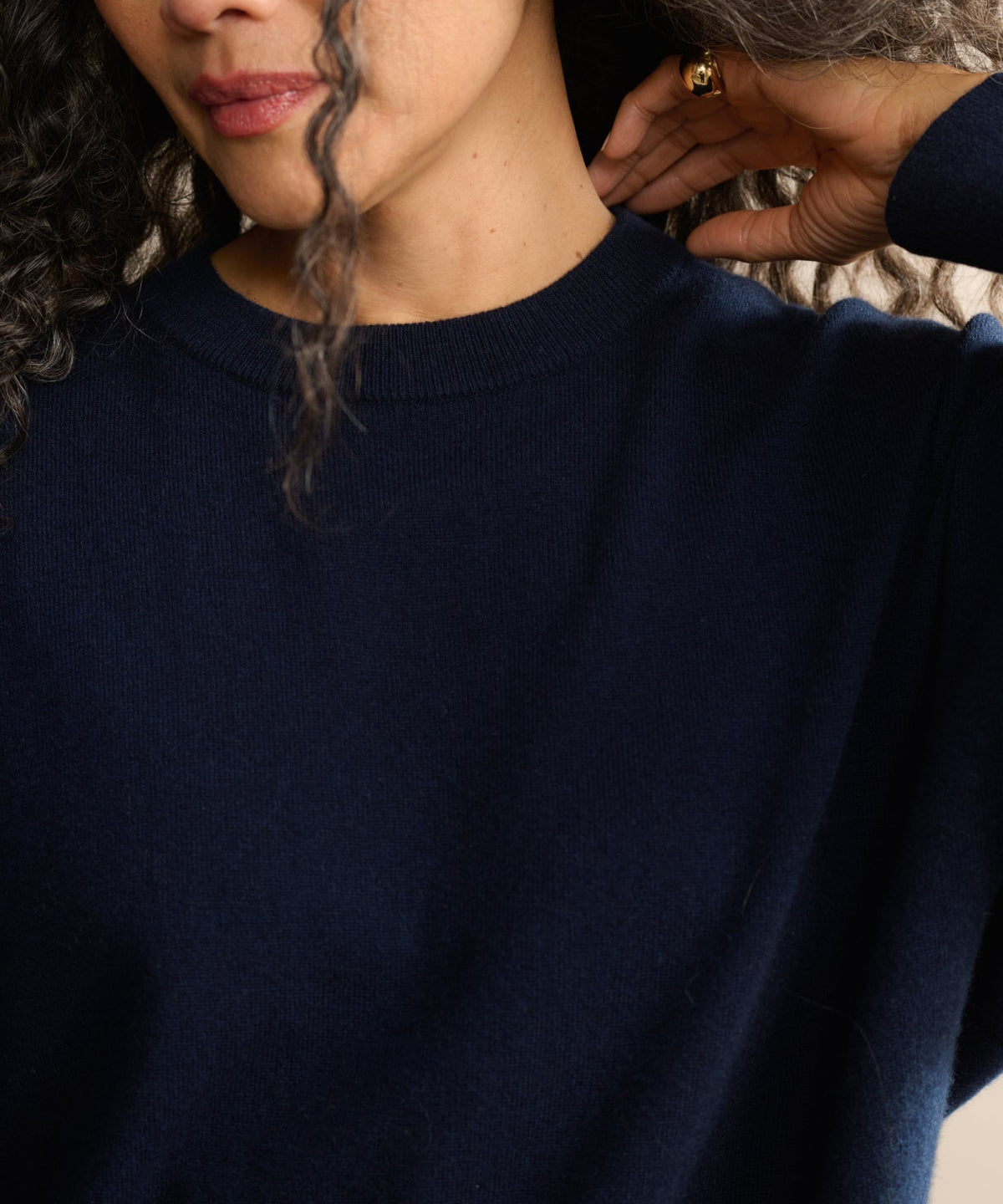 Cashmere Marina Crewneck
