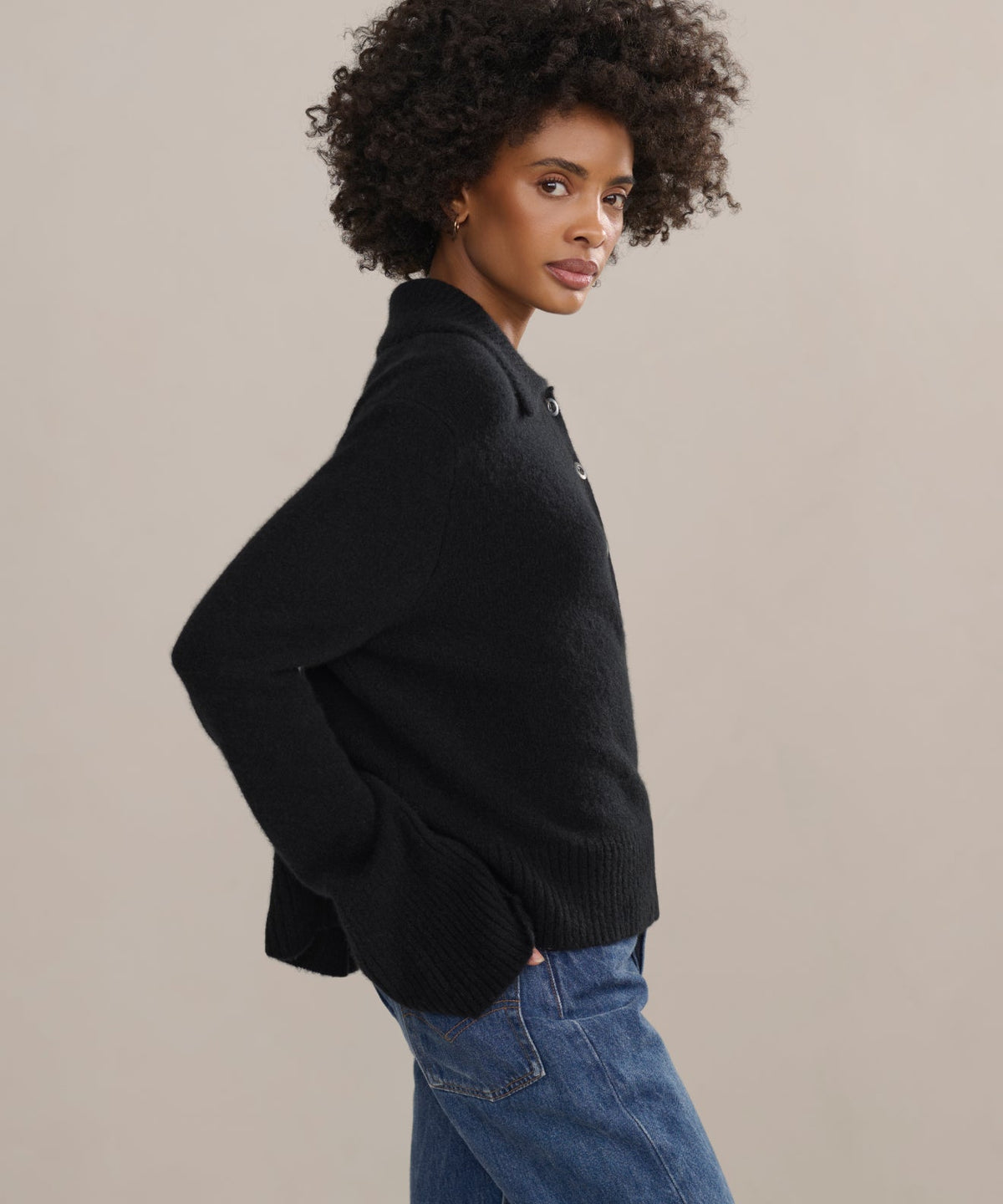 Cashmere Stevie Polo