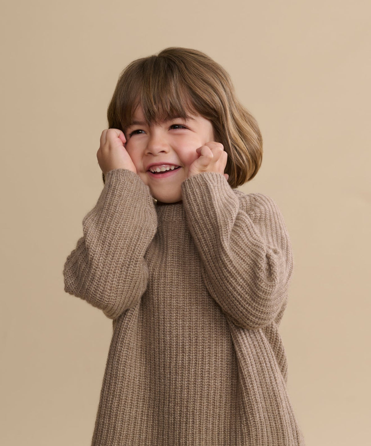 Kids' Cashmere Fisherman
