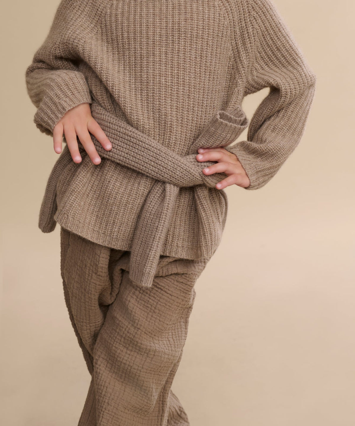 Kids' Cashmere Fisherman