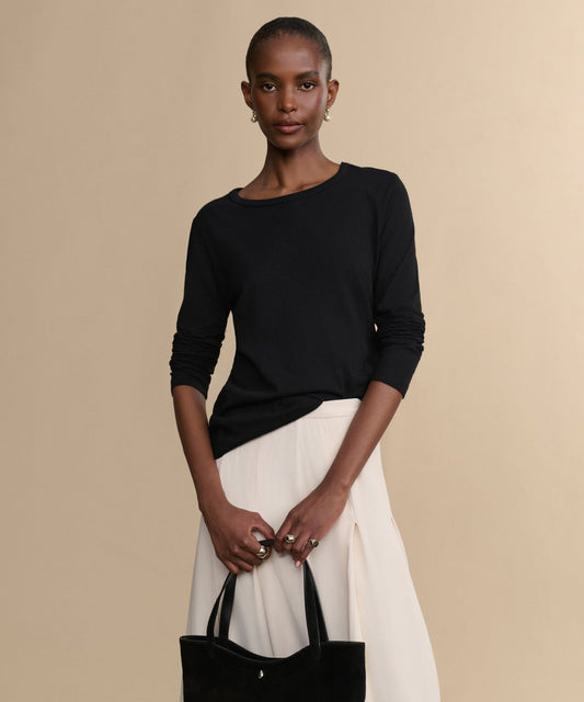 Long-Sleeve Slim Tee