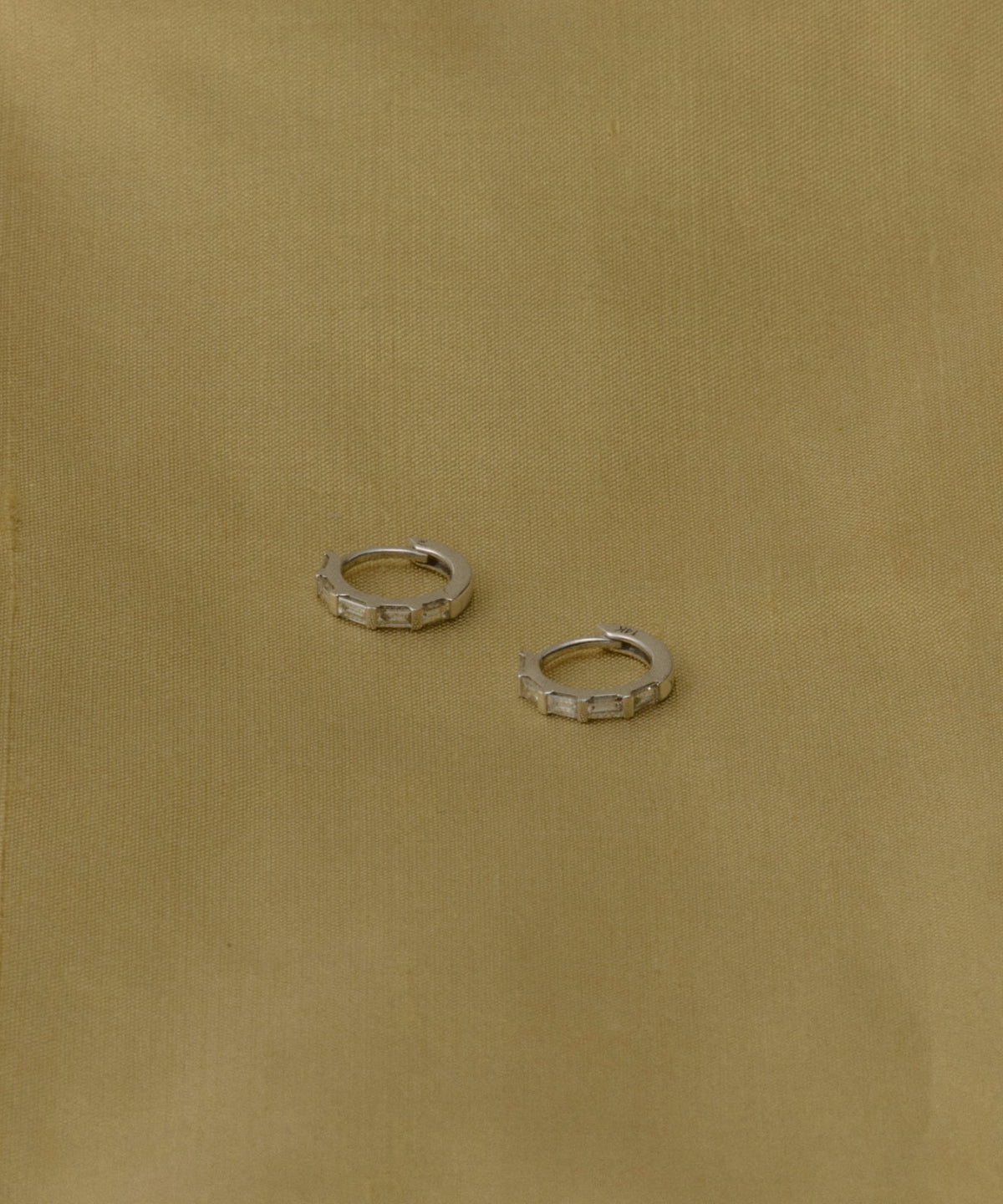 Merit Baguette Hoops