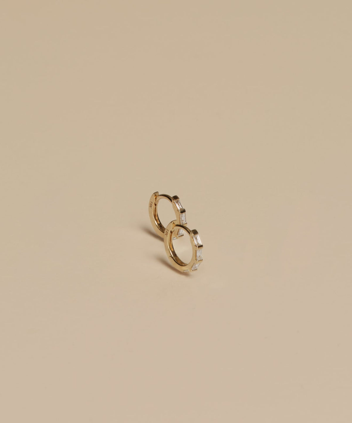 Merit Baguette Hoops