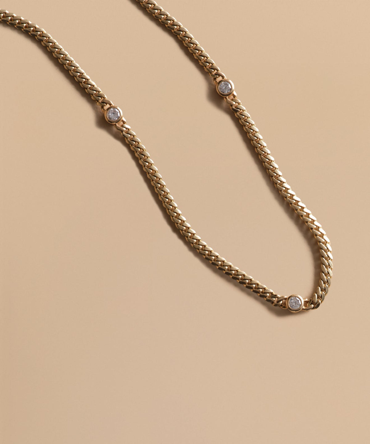 Merit Round Cut Diamond Necklace
