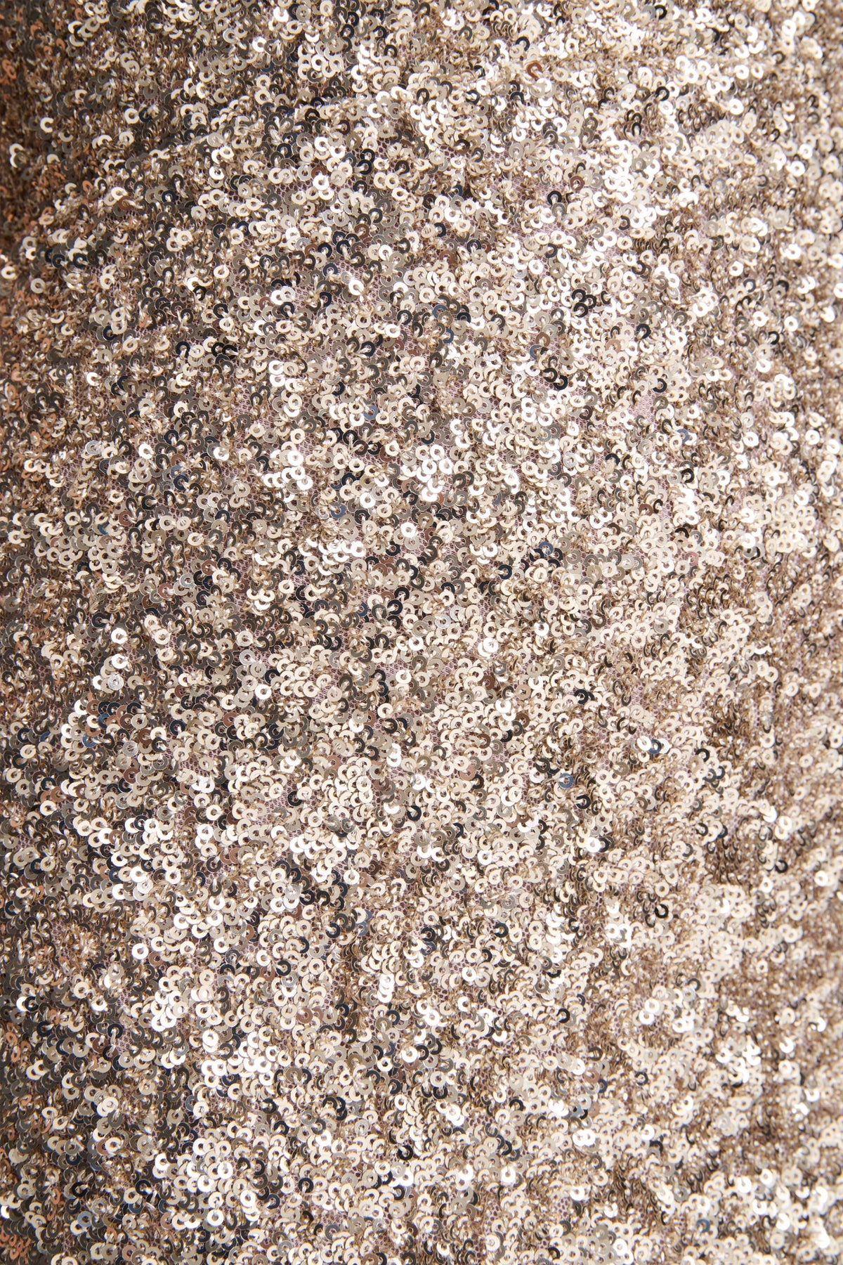 Renelle | Gold Sequin Halter-Neck Maxi Dress