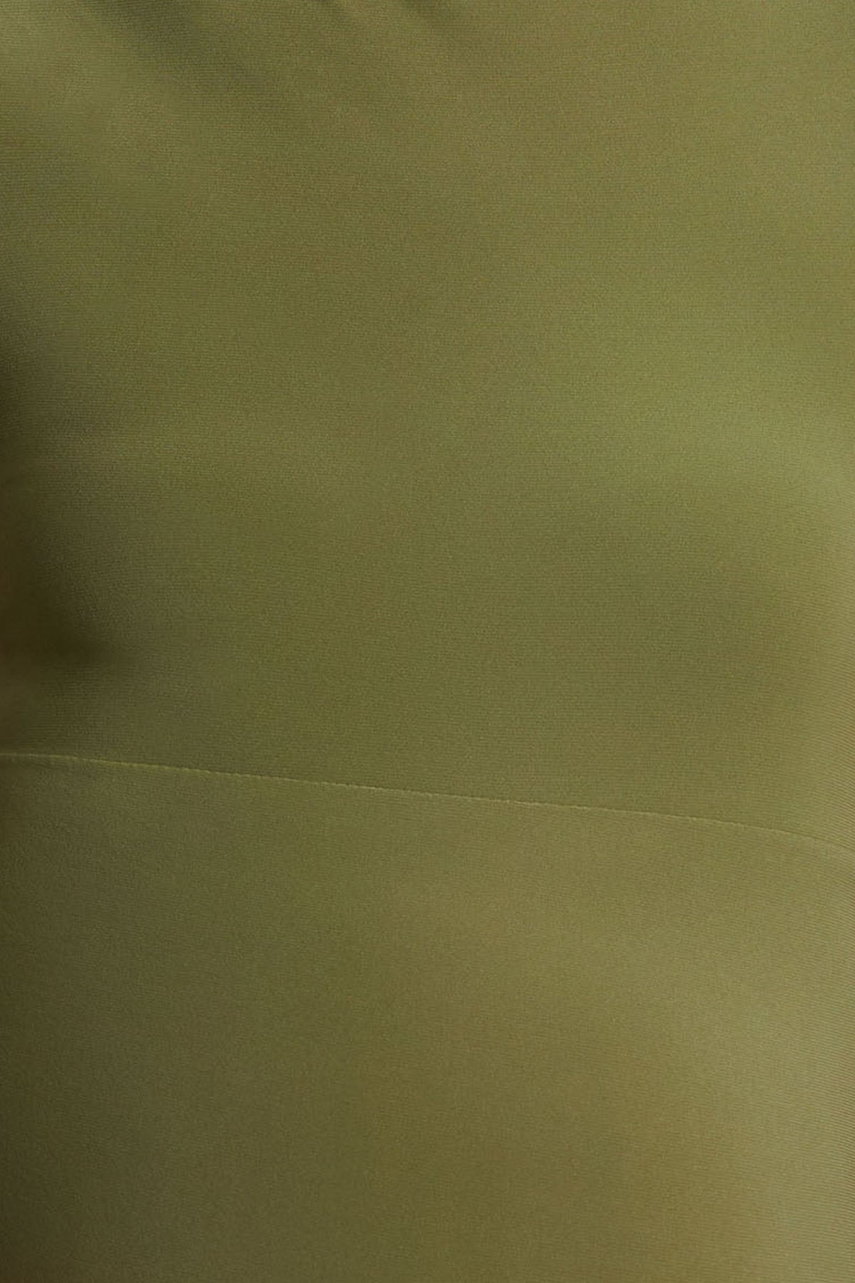 Outline | Olive Crew-Neck Maternity Maxi Dress With Pleated Skirt