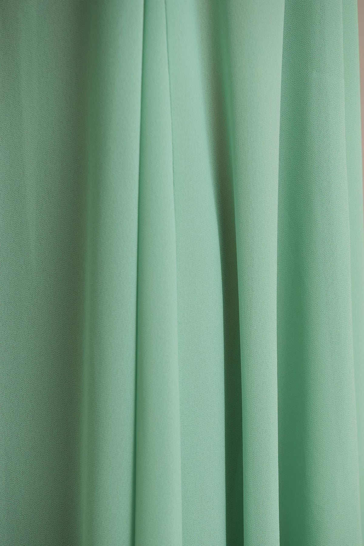 Kirby | Sage Corset Halter-Neck Maxi Dress With Sheer Detail